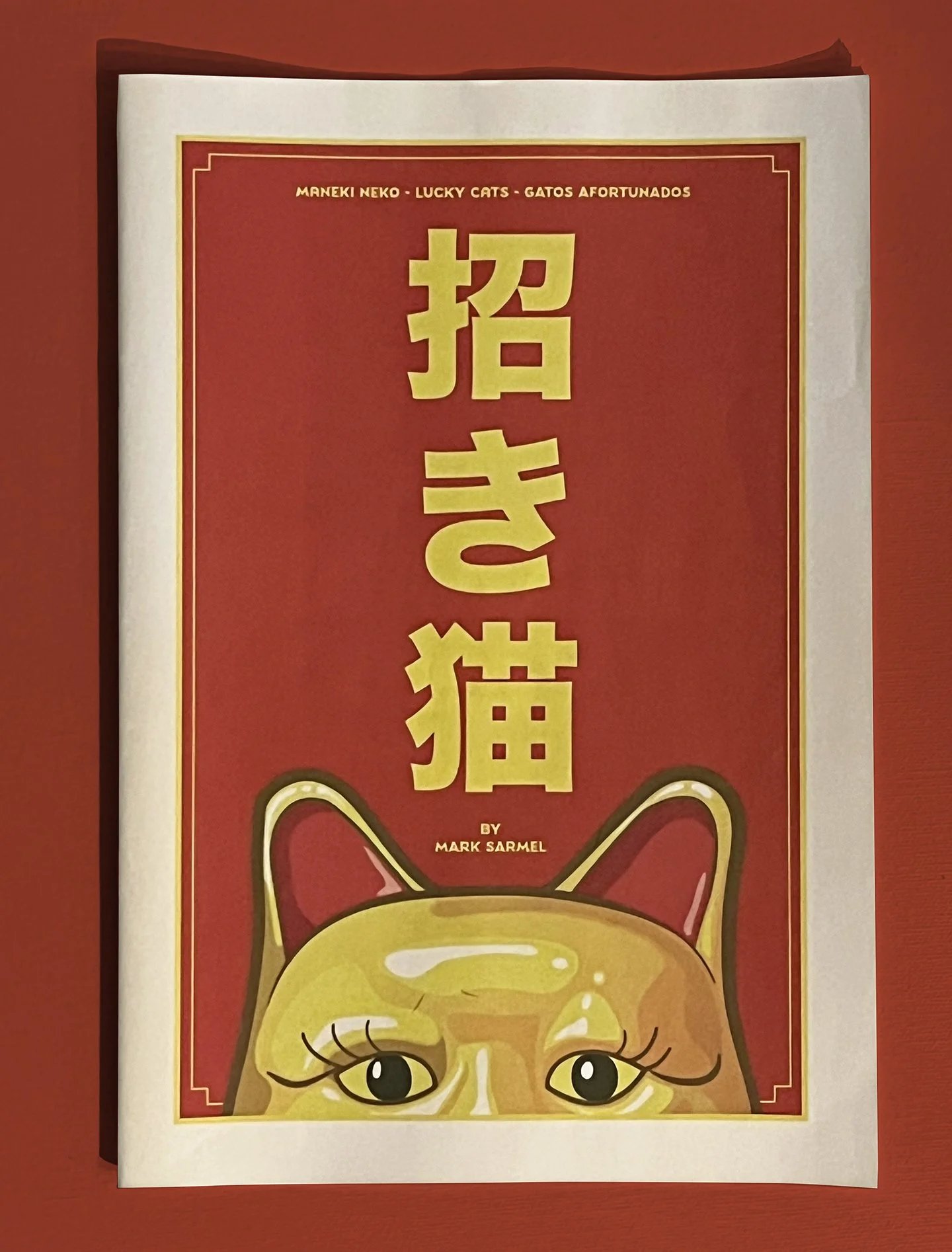 Maneki Neko Lucky Cat zine — Mark Sarmel Moreno